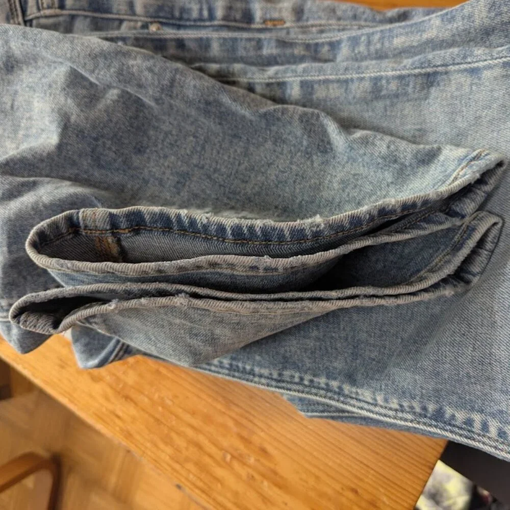 Hudson Beth Motion Jeans Mid Rise Bootcut Flap Pocket Blue Denim Womens 29 - Picture 7 of 9